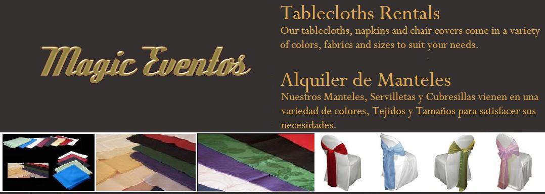 ALQUILER DE MANTELES URUGUAY, ALQUILER DE MANTELES